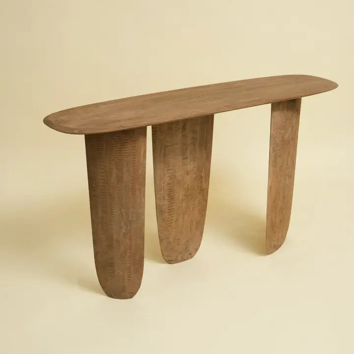 Earth Wooden Console Table