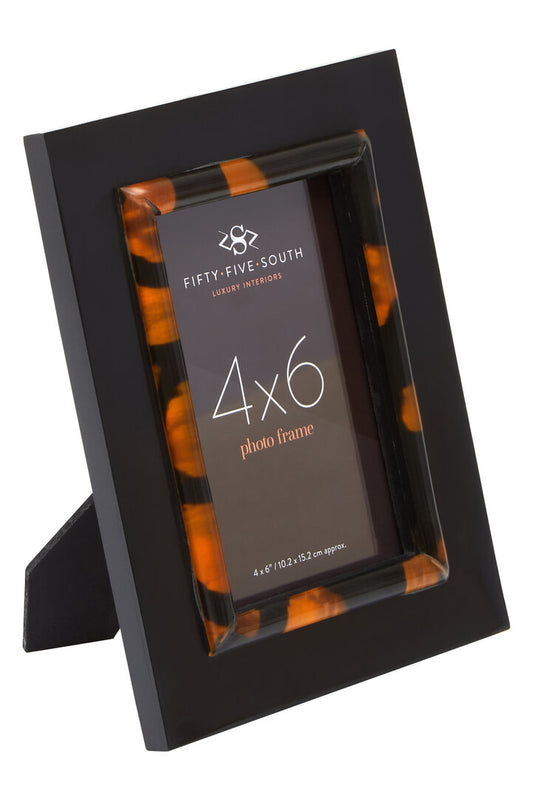 Sawyer Tortoise Shell Photo Frame - 4 x 6 Inch