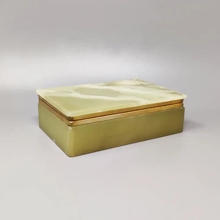 Italian Green Onyx Box