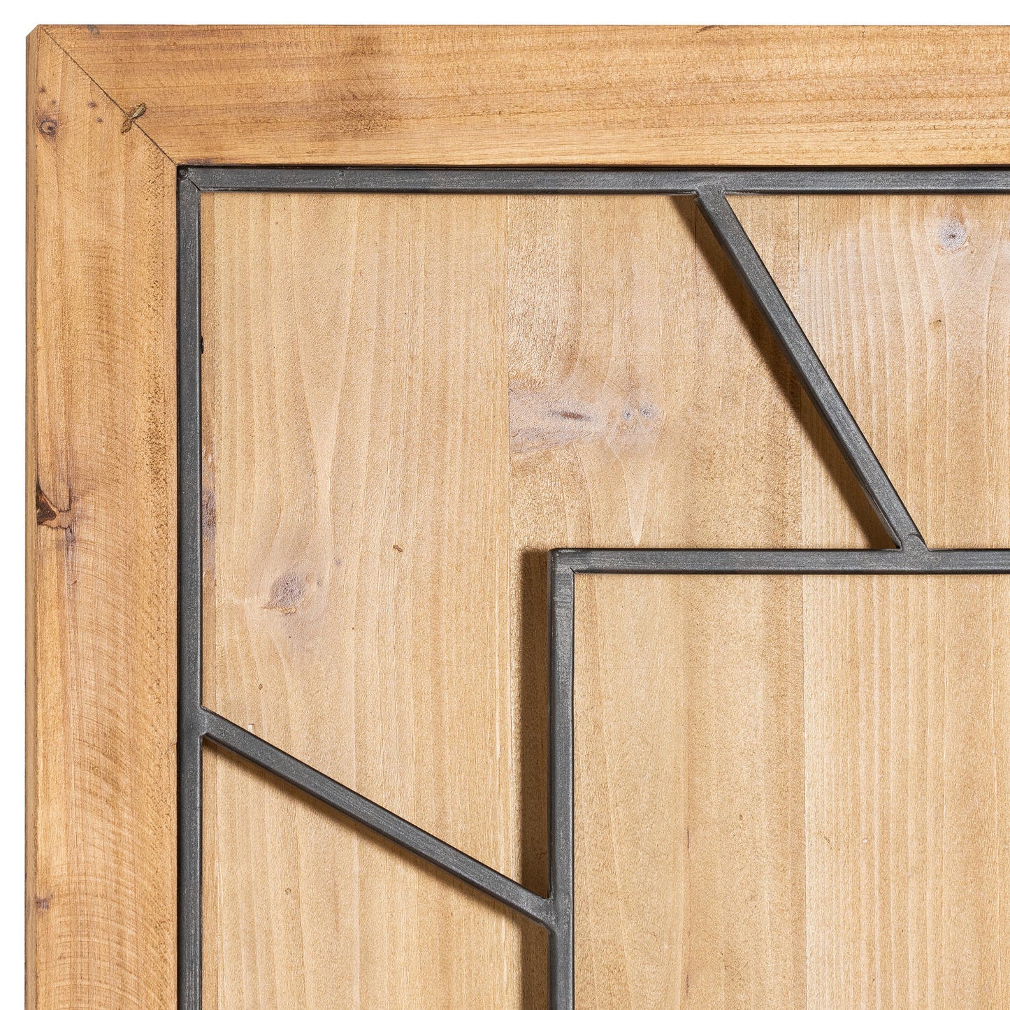 Norwood Square Wooden Wall Clock - Large