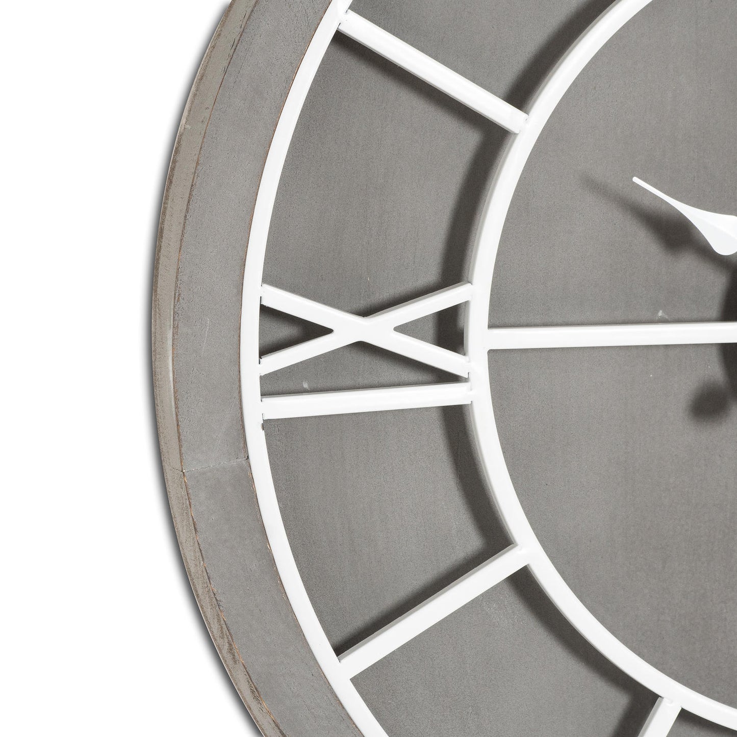 Norwood Grey Wall Clock