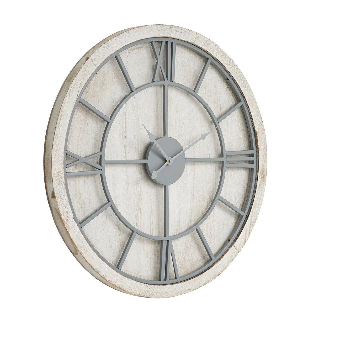 Norwood White Wall Clock
