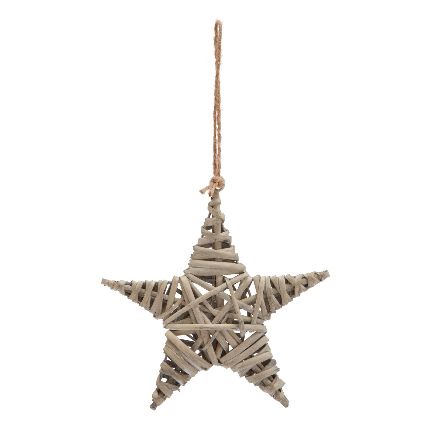 Wintertide Medium Wicker Star Decoration