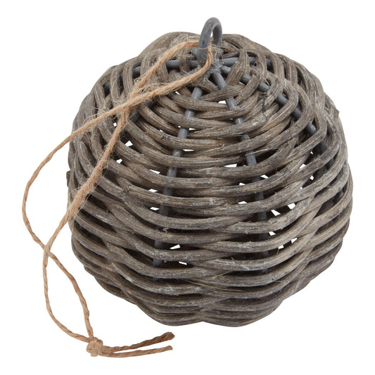 Wintertide Wicker Bauble