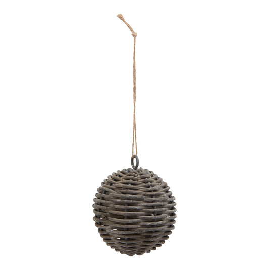 Wintertide Wicker Bauble