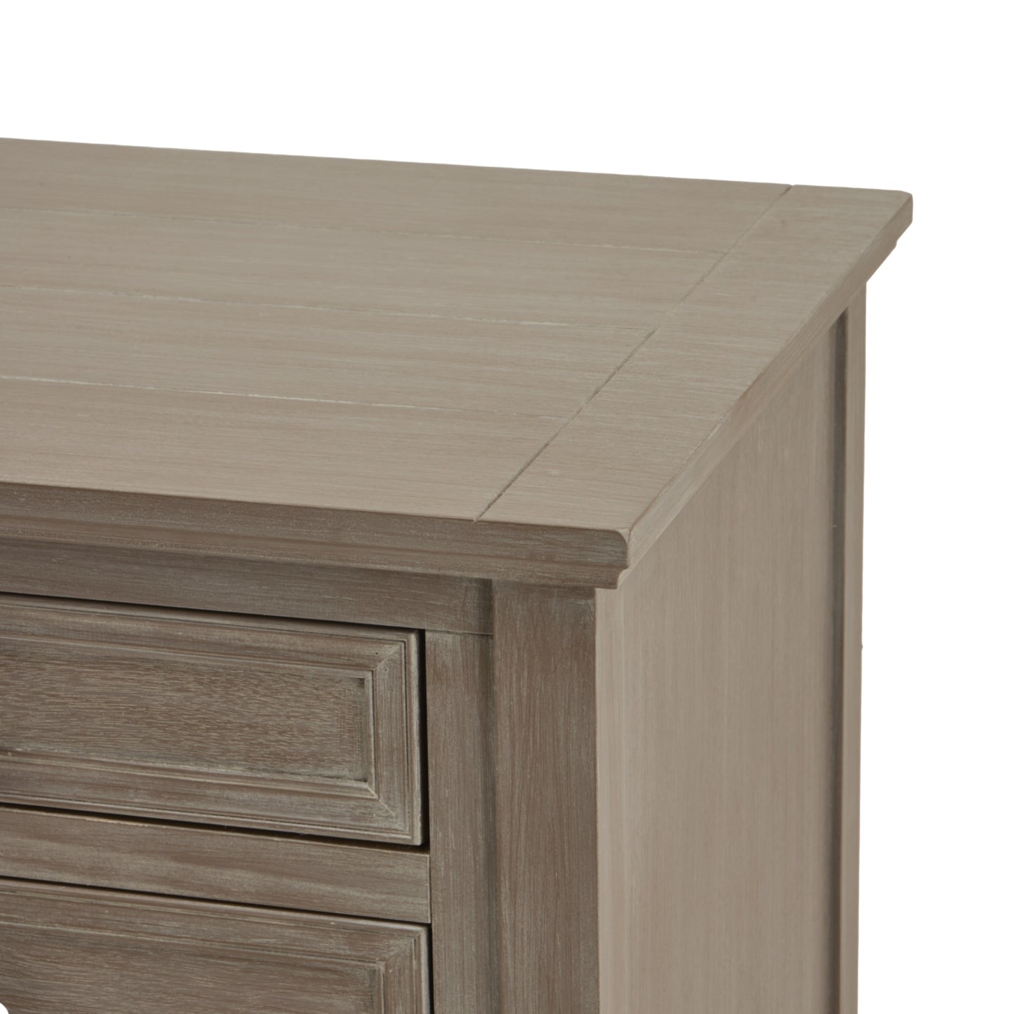 Mercer Three Drawer Bedside Table