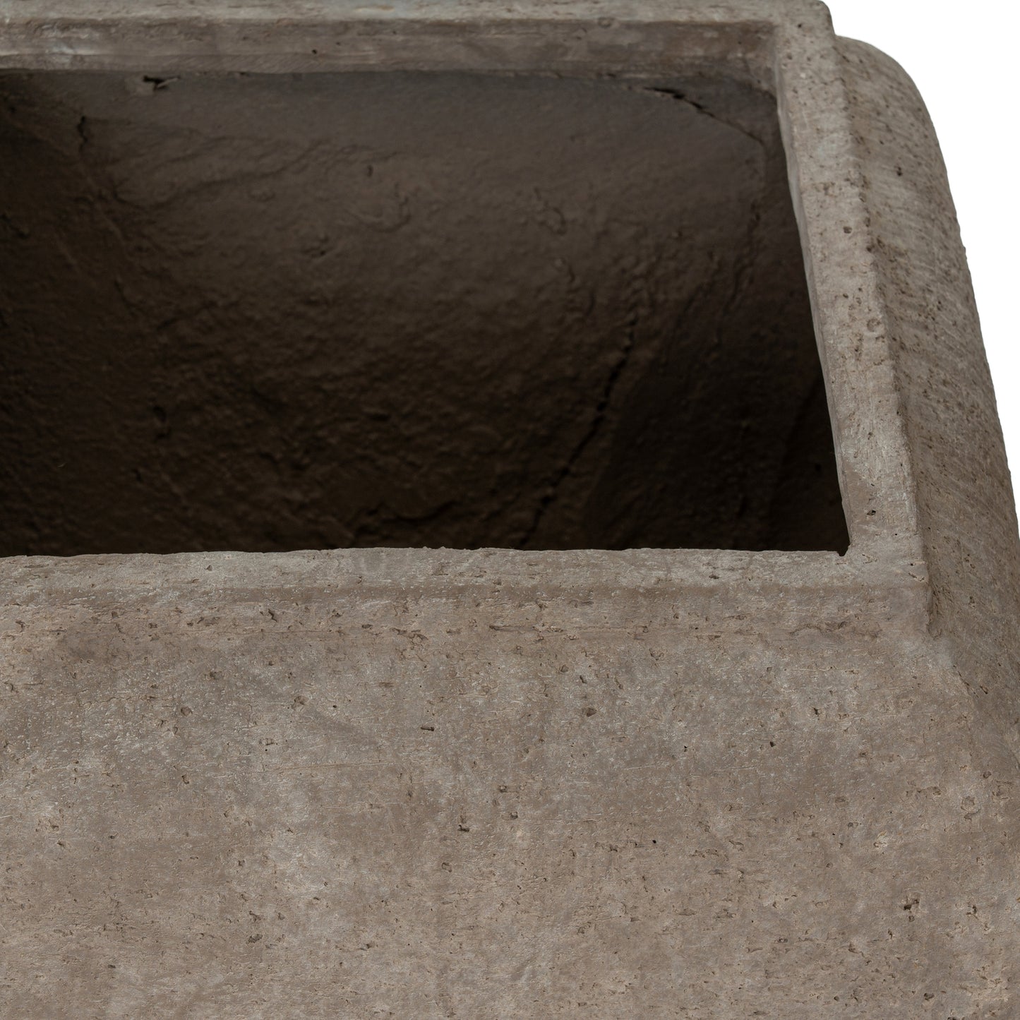 Linelle Square Drum Planters - Set of 2