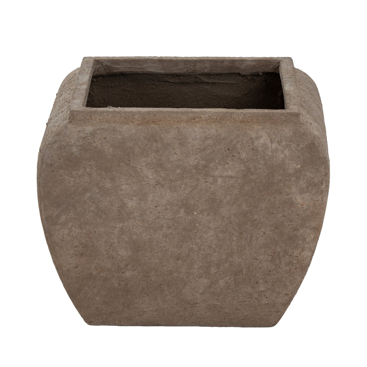 Linelle Square Drum Planters - Set of 2