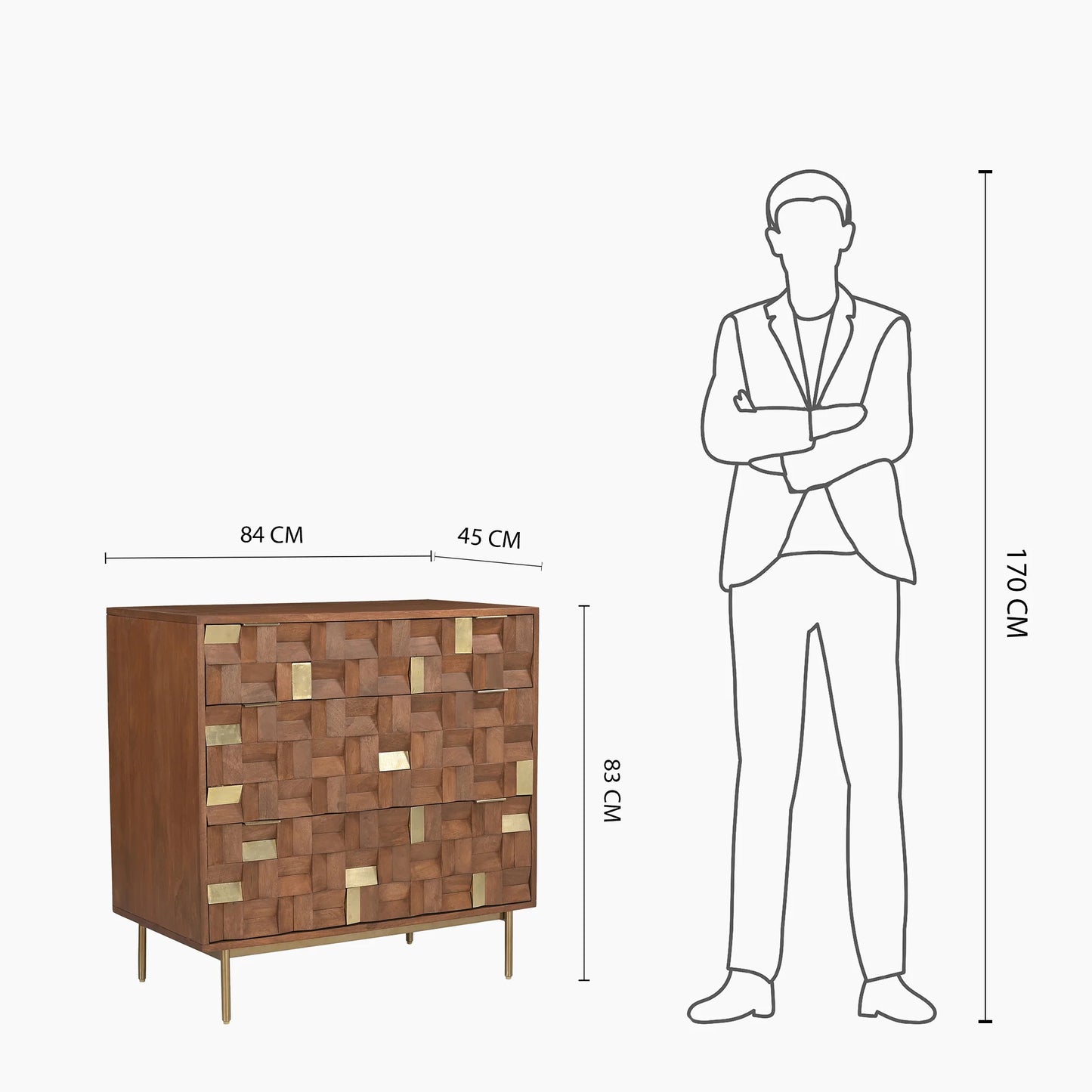 Bayfield Three Chest Of Drawers