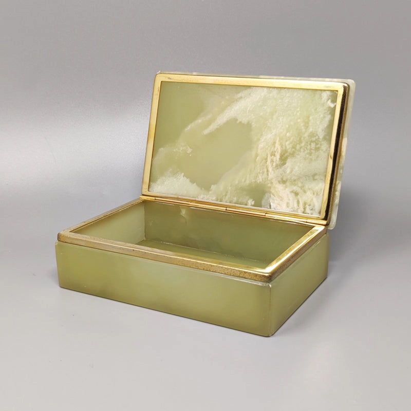 Italian Green Onyx Box
