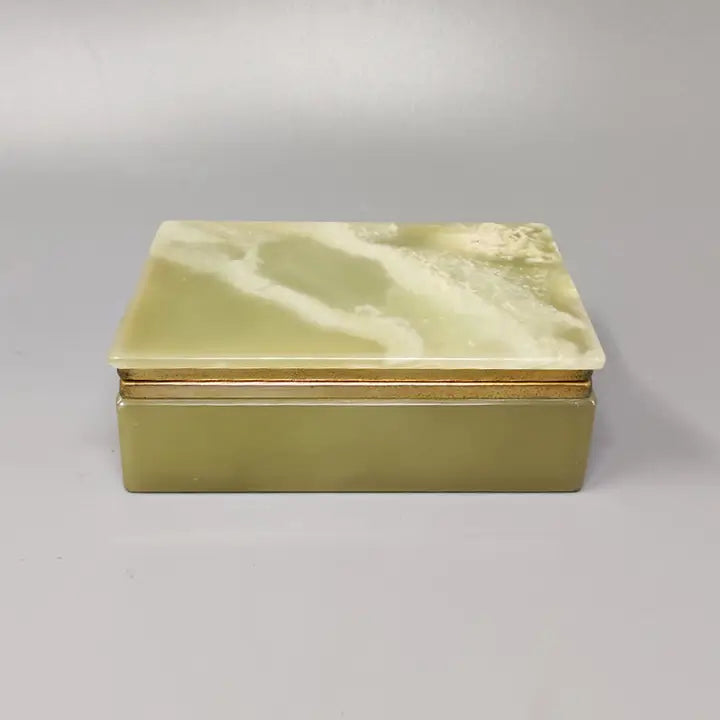 Italian Green Onyx Box