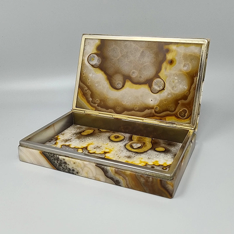 Italian Onyx Box – Smooth Finish & Striking Natural Beauty