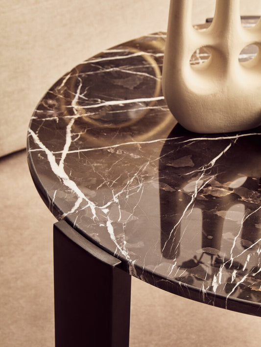 Palisades Coffee Table - Large - Black Marble