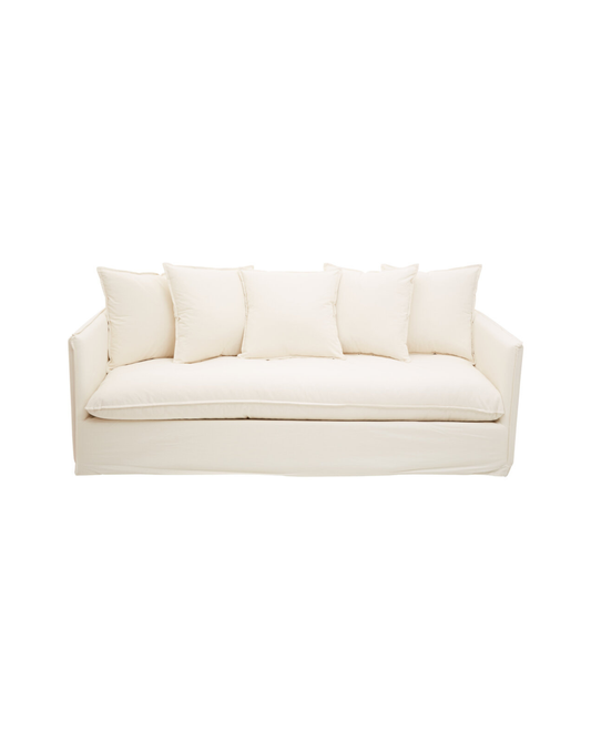 Mahoe 3 Seater Sofa - Cream