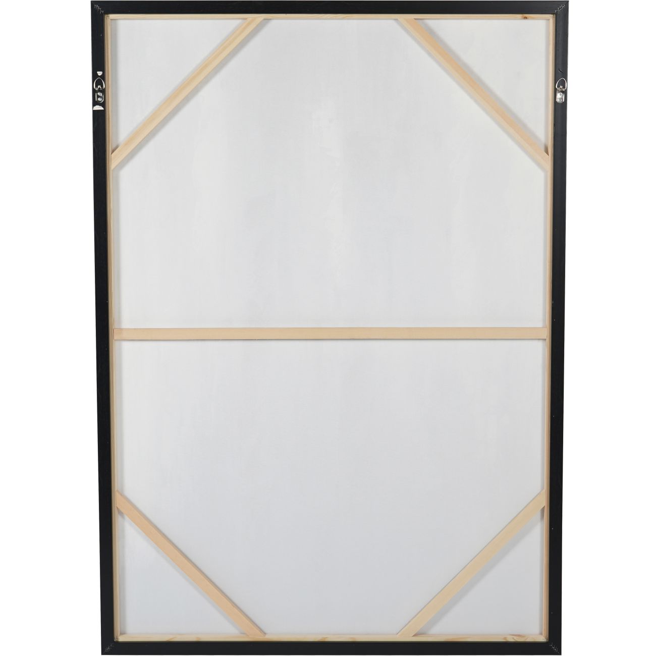 Aurora Distressed Foil Framed Canvas