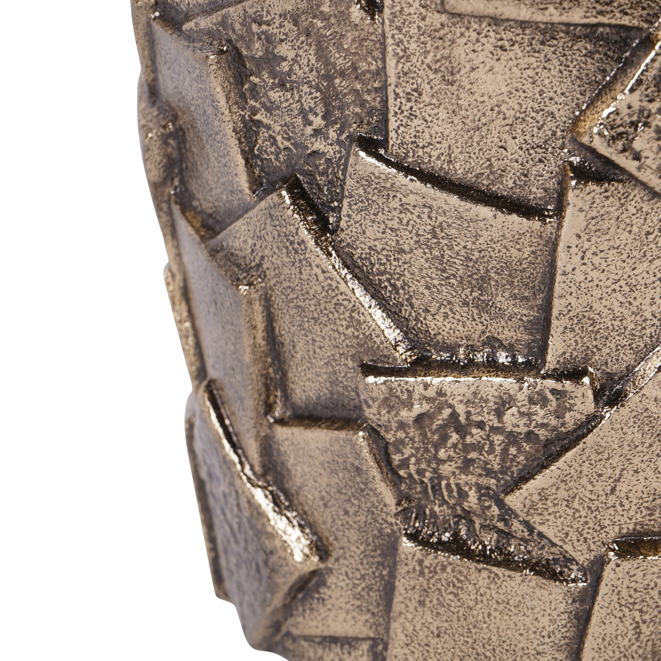 Laurel Cast Aluminium Decorative Vase 25cm