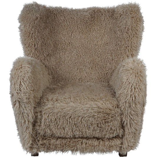 Warren Armchair - Faux Sheepskin
