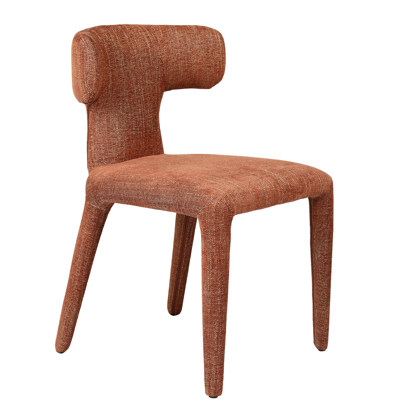 Avalon Upholstered Dining Chair - Set of 2 - Brown