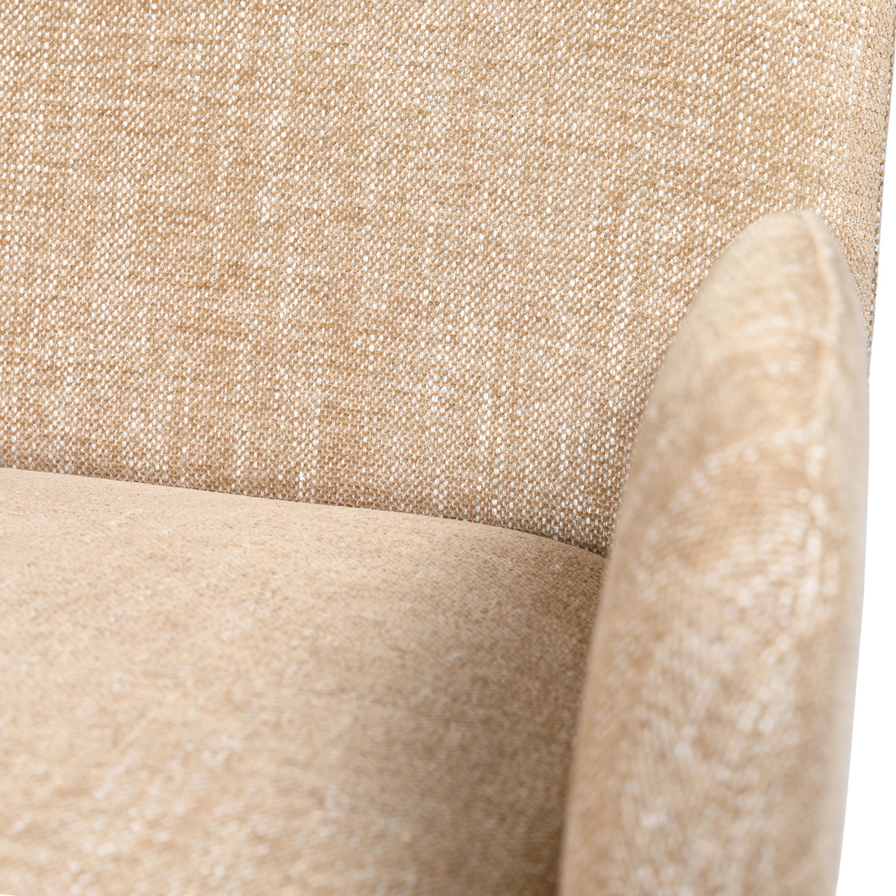Oceana Upholstered Carver Dining Chair - Wheat