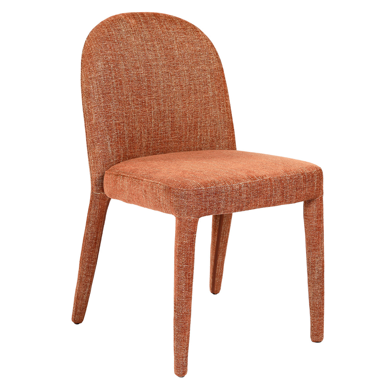 Oceana Upholstered Dining Chair - Set of 2 - Brown