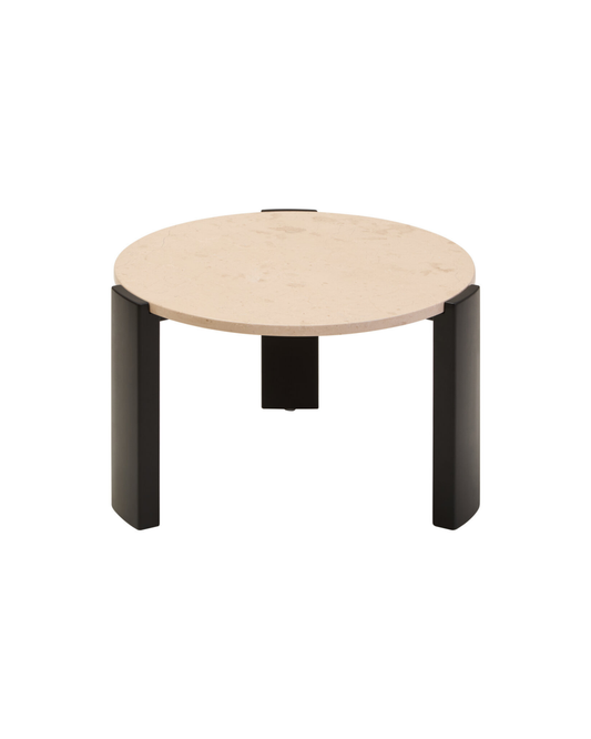 Palisades Coffee Table - Small - Cream Marble