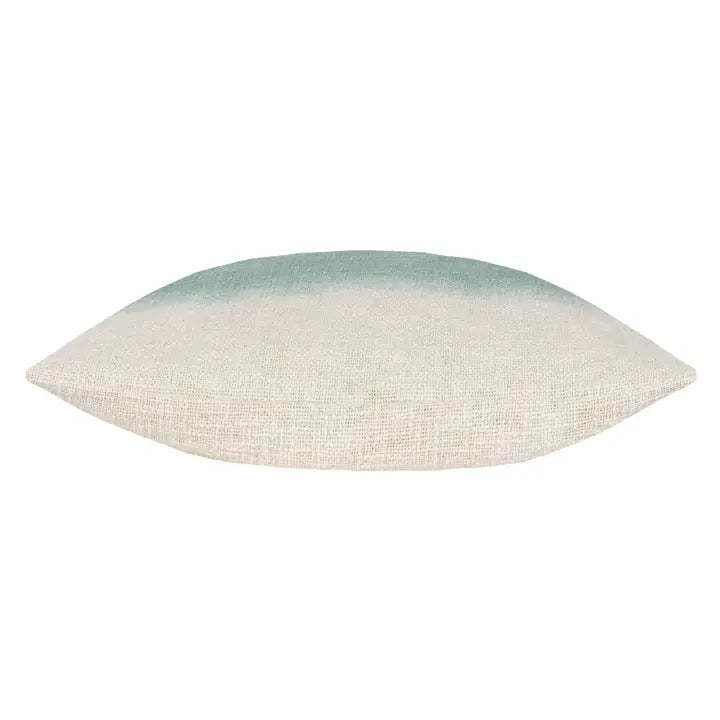 Mizu Dip Dye Cushion Eucalyptus