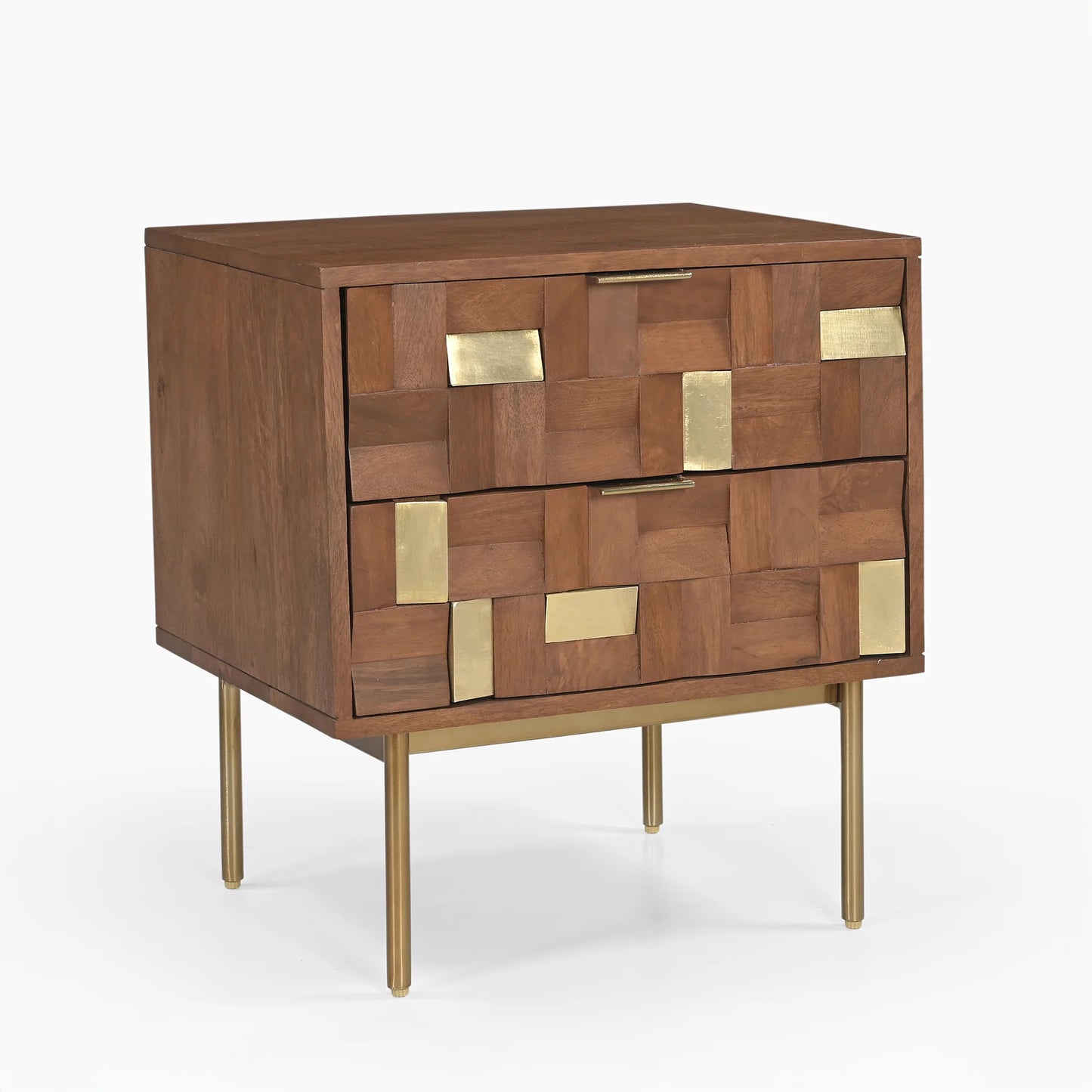 Bayfield Two Drawer Side Table