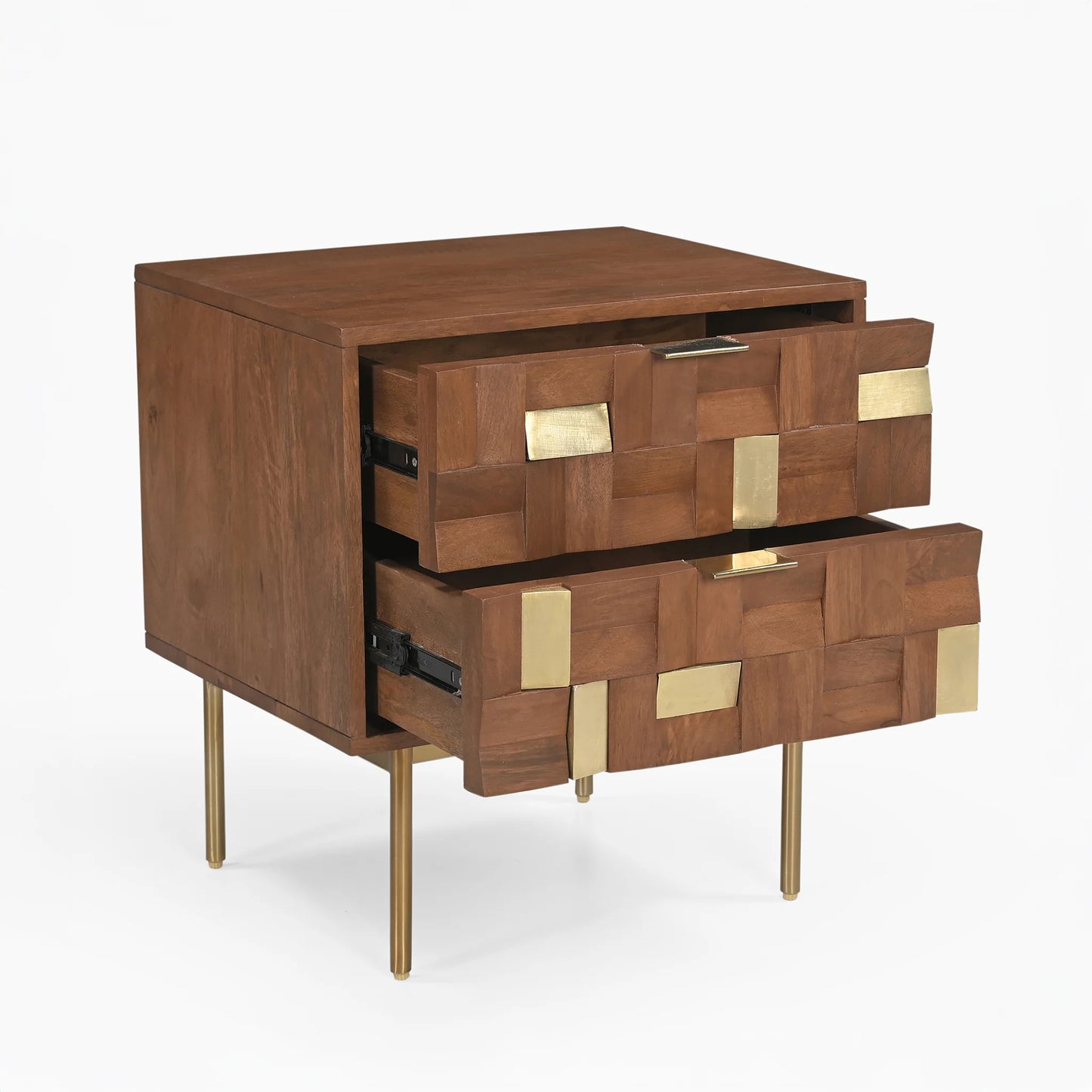 Bayfield Two Drawer Side Table