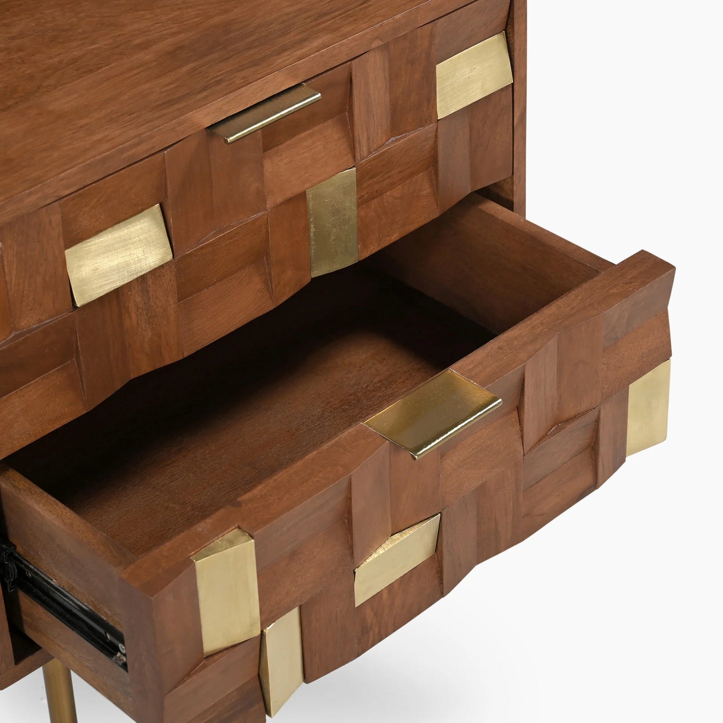 Bayfield Two Drawer Side Table