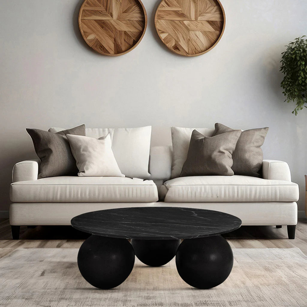 Kristy Marble Top Coffee Table