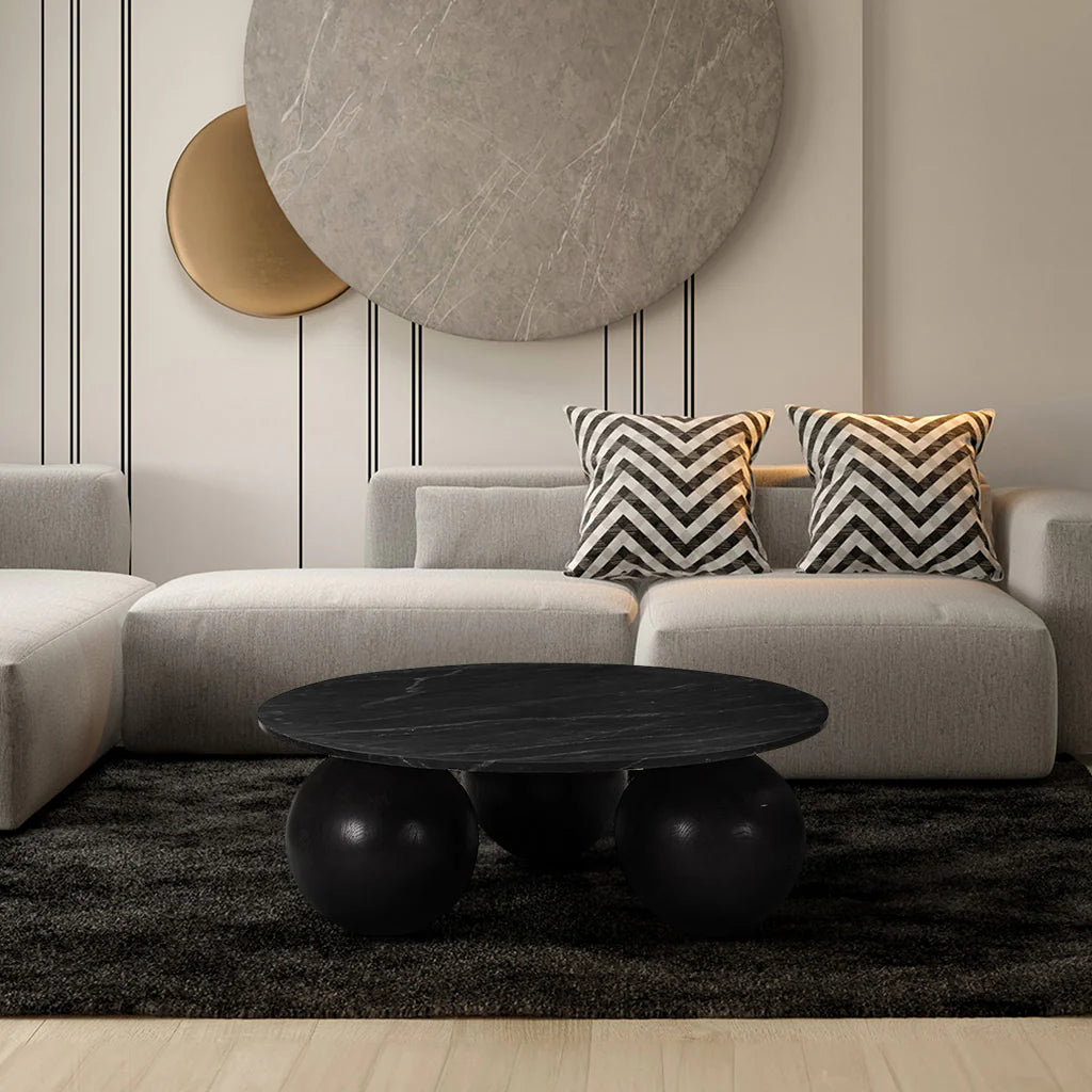 Kristy Marble Top Coffee Table