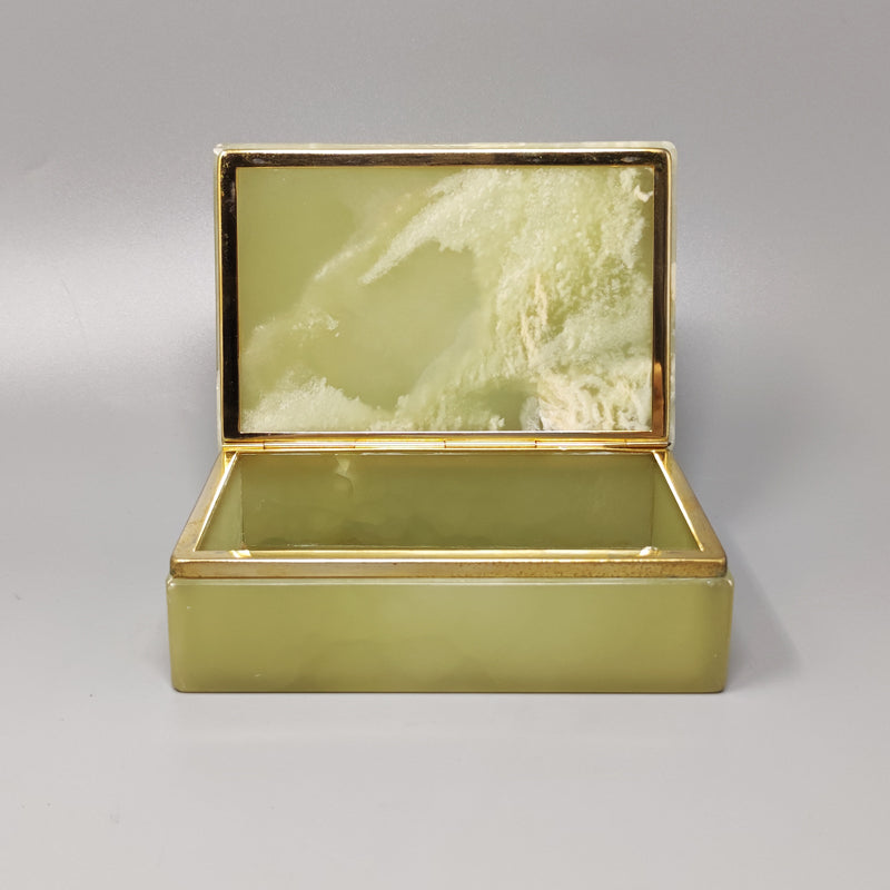 Italian Green Onyx Box
