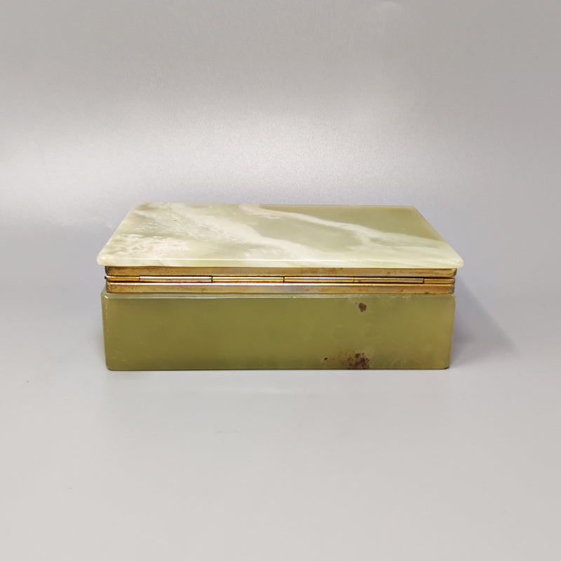 Italian Green Onyx Box