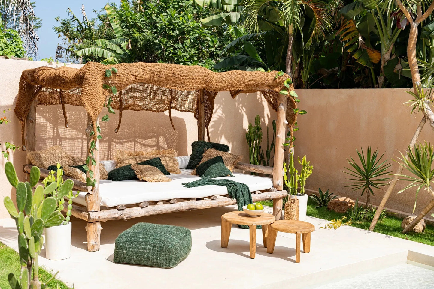 The Coco Shade Rectangular - Natural - 500x300