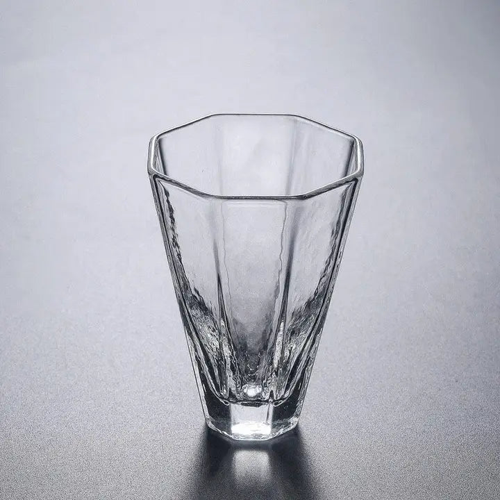 Gohobi Handmade Tall Glass Tea Cup - Set of 4