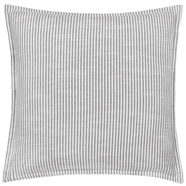 Truro Stripe Reversible Cushion Grey