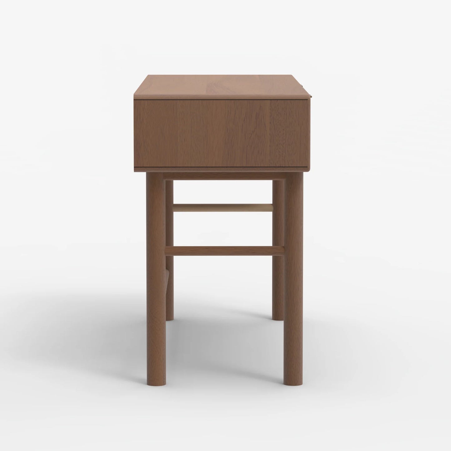 Urban Burl Two Drawer Console Table - Walnut