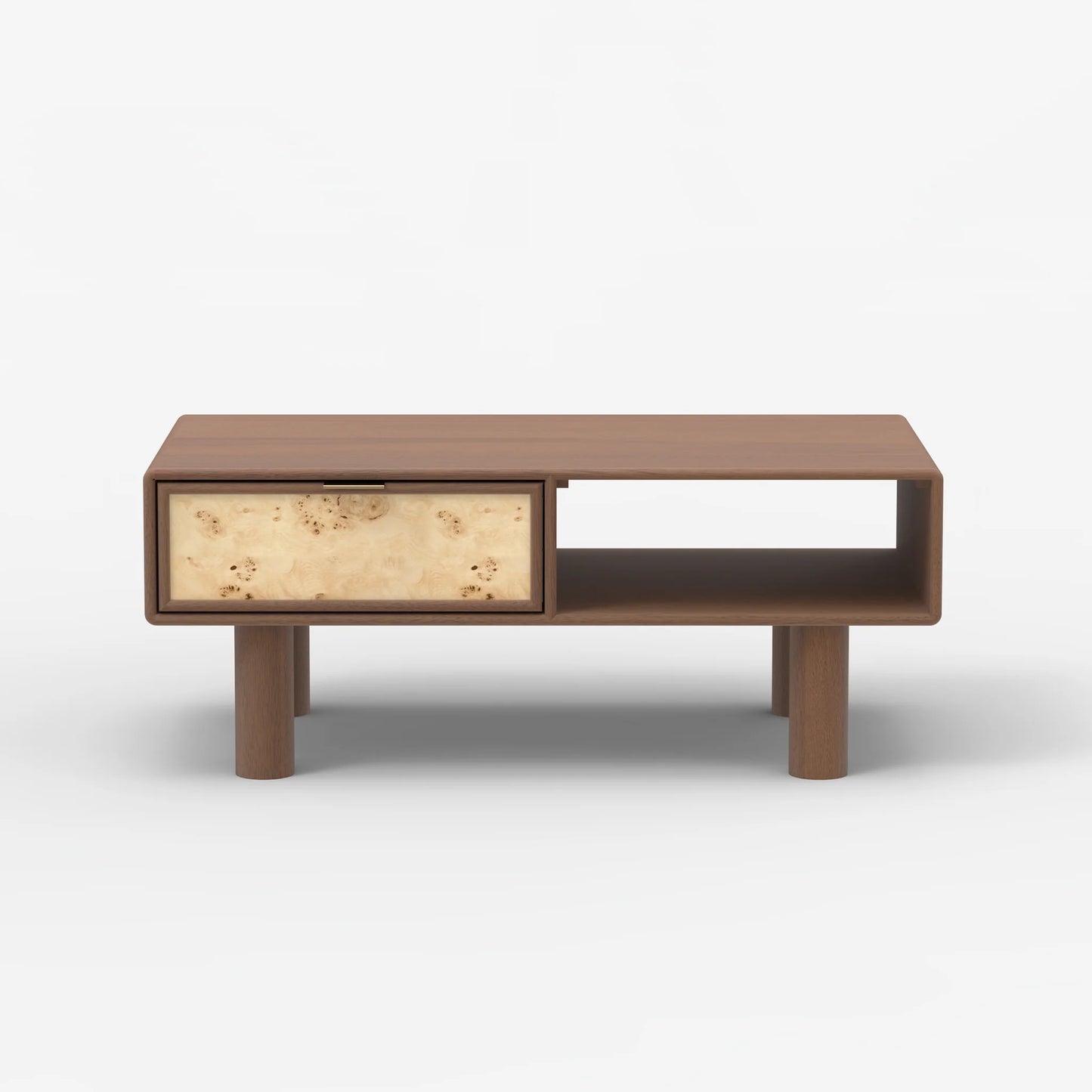 Urban Burl Coffee Table - Walnut