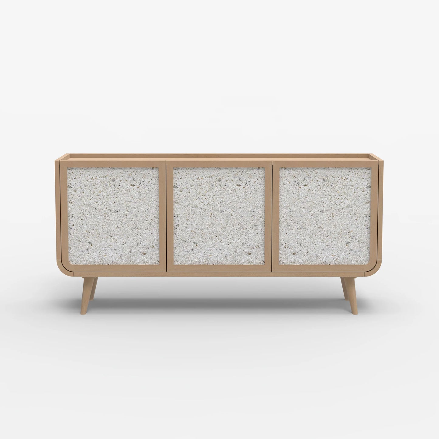 Oxy Three Door Cabinet - Natural