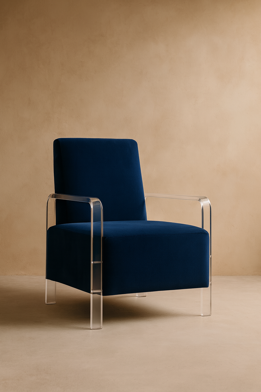 Mirage Velvet Occasional Chair