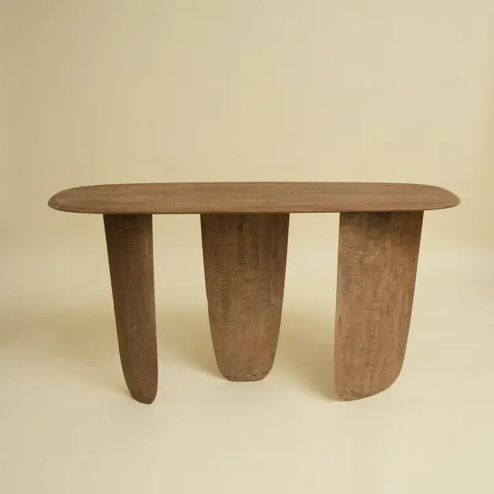 Earth Wooden Console Table