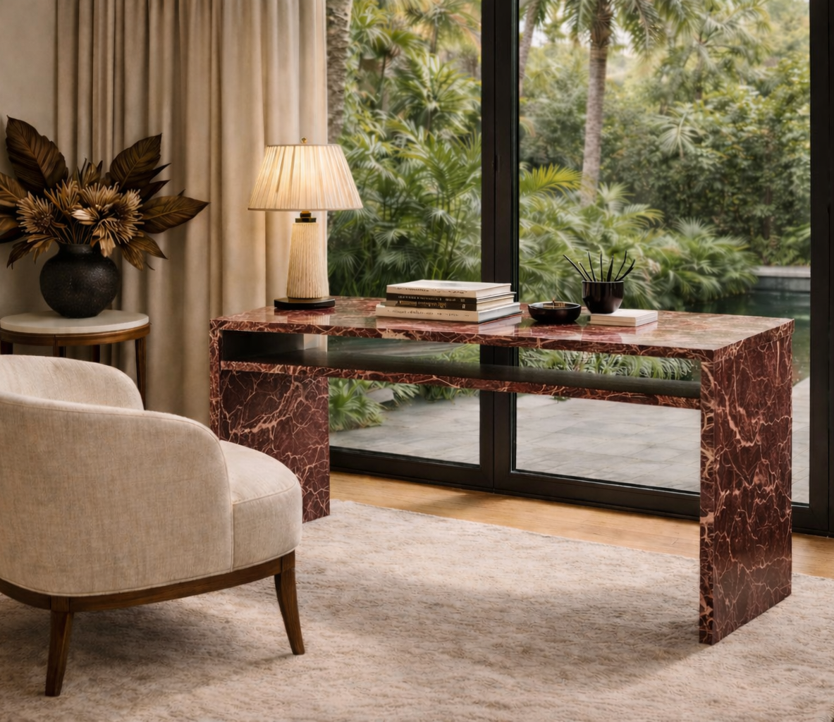 Ferarro Desk - Rosa Levanto