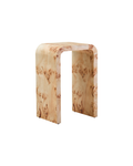 Rossetti Burl Wood Side Table