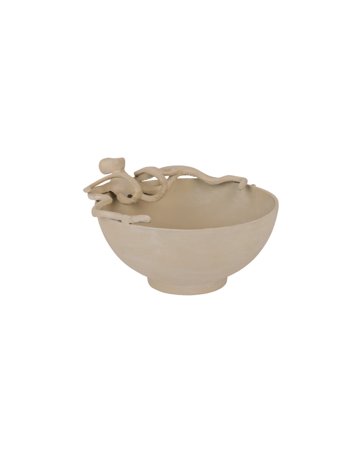 Cove Octopus Bowl - Stonwash Beige
