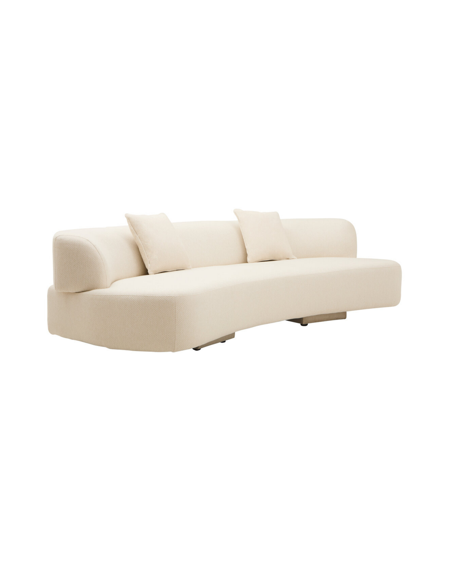 Lucia 3 Seater Sofa - Cream Linen