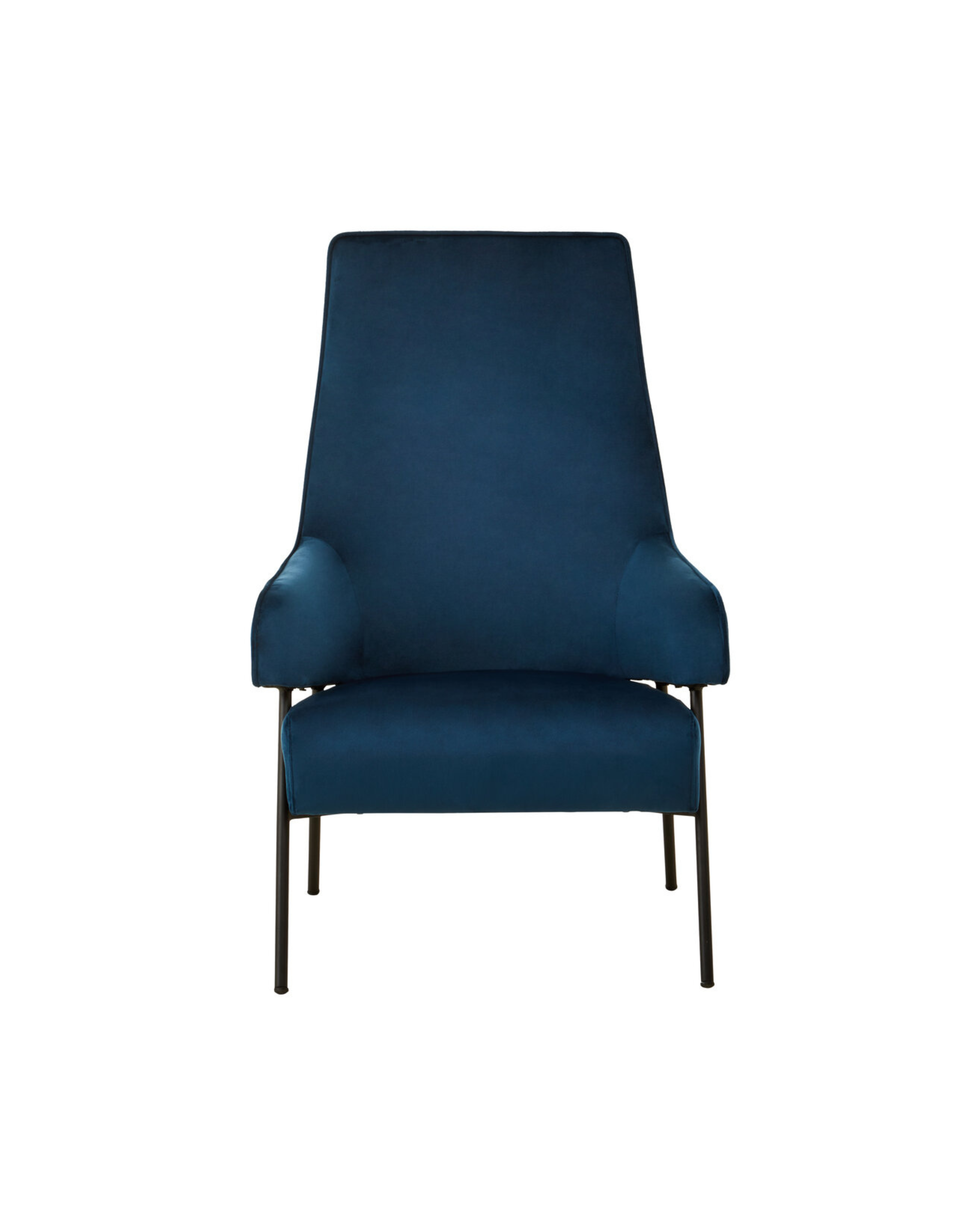 Brea Chair - Blue Velvet