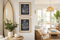 Reva Meadow On Linen In Beaded Frame