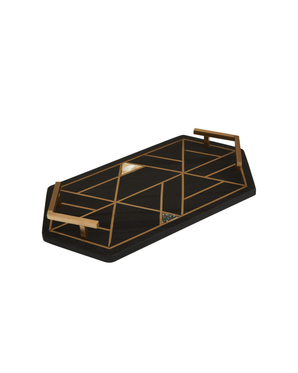 Tara Black Slate Tray