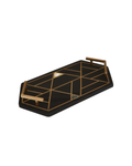 Tara Black Slate Tray