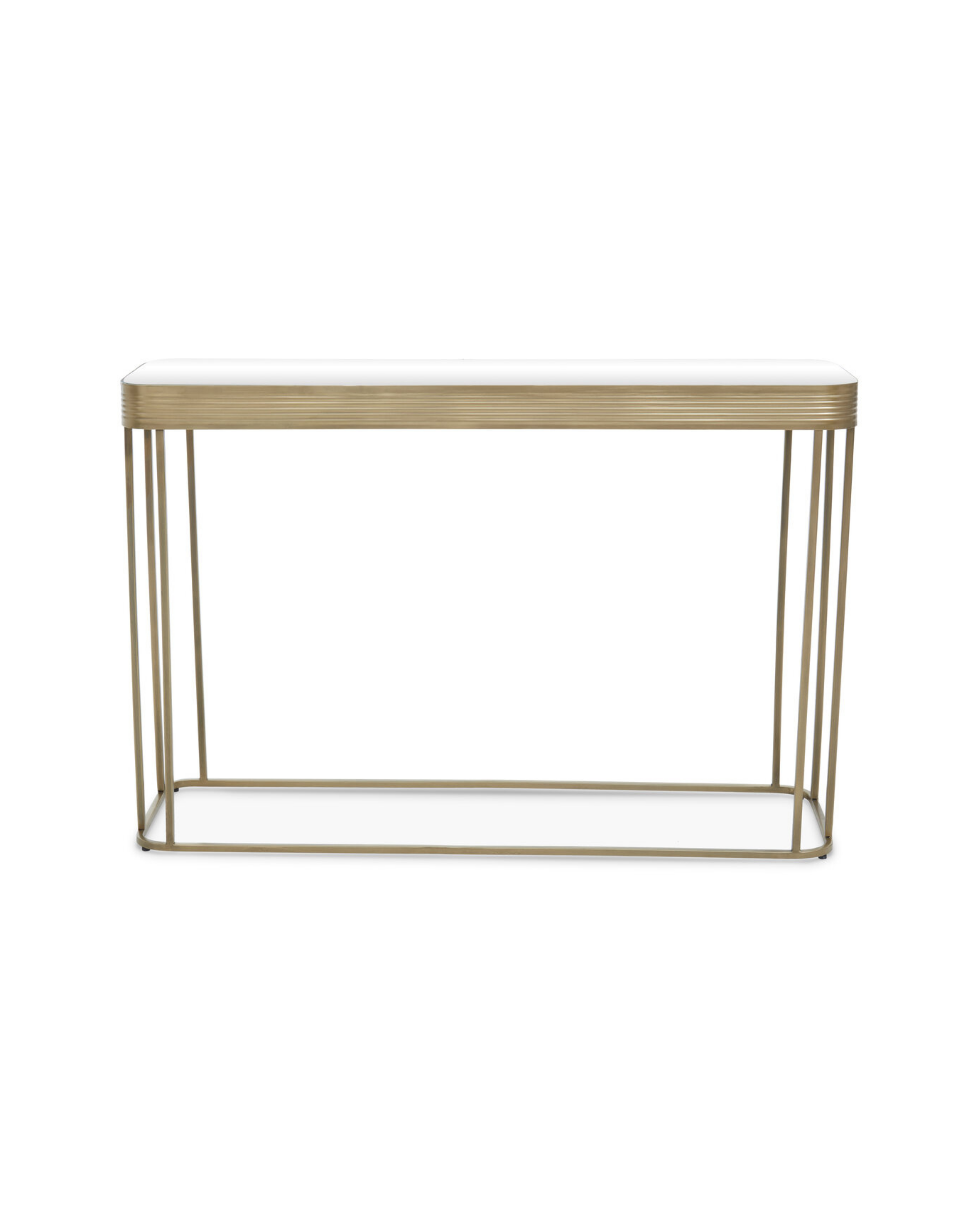 Mercer Console Table - Gold & Mirror